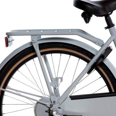 Cortina 24 U4 Mini - Glatter Grauer Fahrradträger