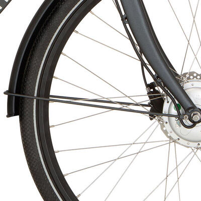 Asta parafango Cortina 28 Foss 360 mm grigio ardesia opaco