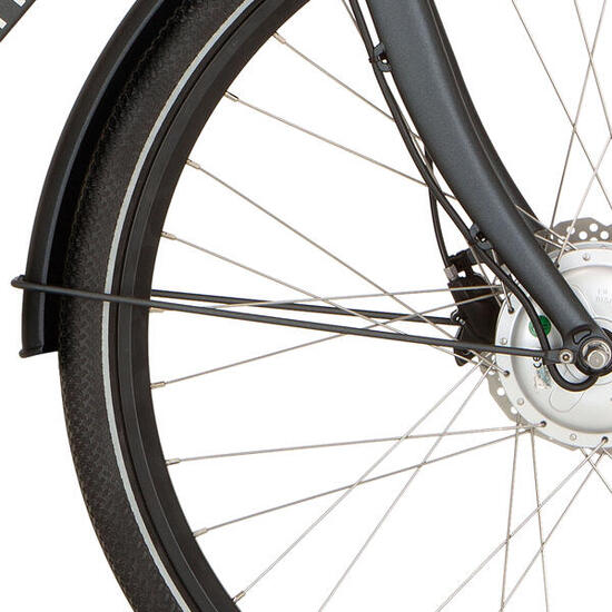 Asta parafango Cortina 28 Foss 360 mm grigio ardesia opaco