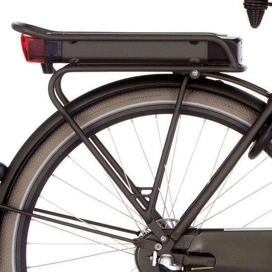 Cortina E-U4 Elegance Green Matt Porte-bagages arrière pour vélos électriques
