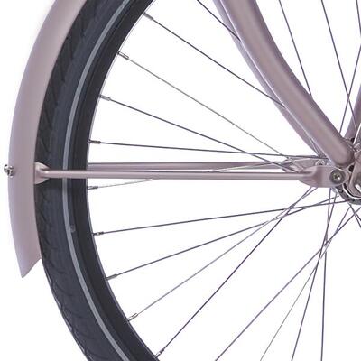 Cortina spatbordstang voor 24 u4 in brilliant silver matt