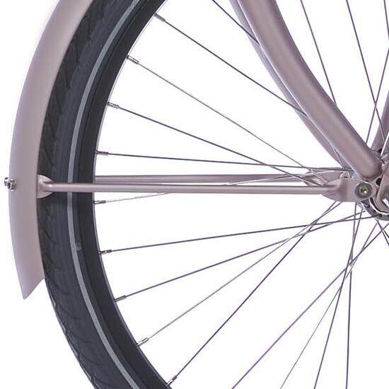 Tige de garde-boue Cortina pour 24 U4 en Argent Mat Brillant