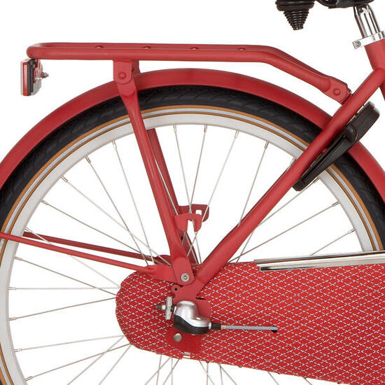Cortina 26 U4 Mini Achterdrager in True Red Matt