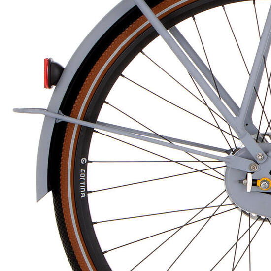 Asta parafango posteriore Cortina 28 E-U4 355 mm Grigio neutro opaco