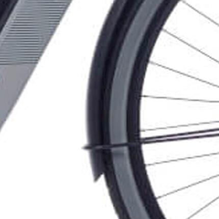 Cortina Fender pour vélo de 28 pouces en Blau Jet Black Matt