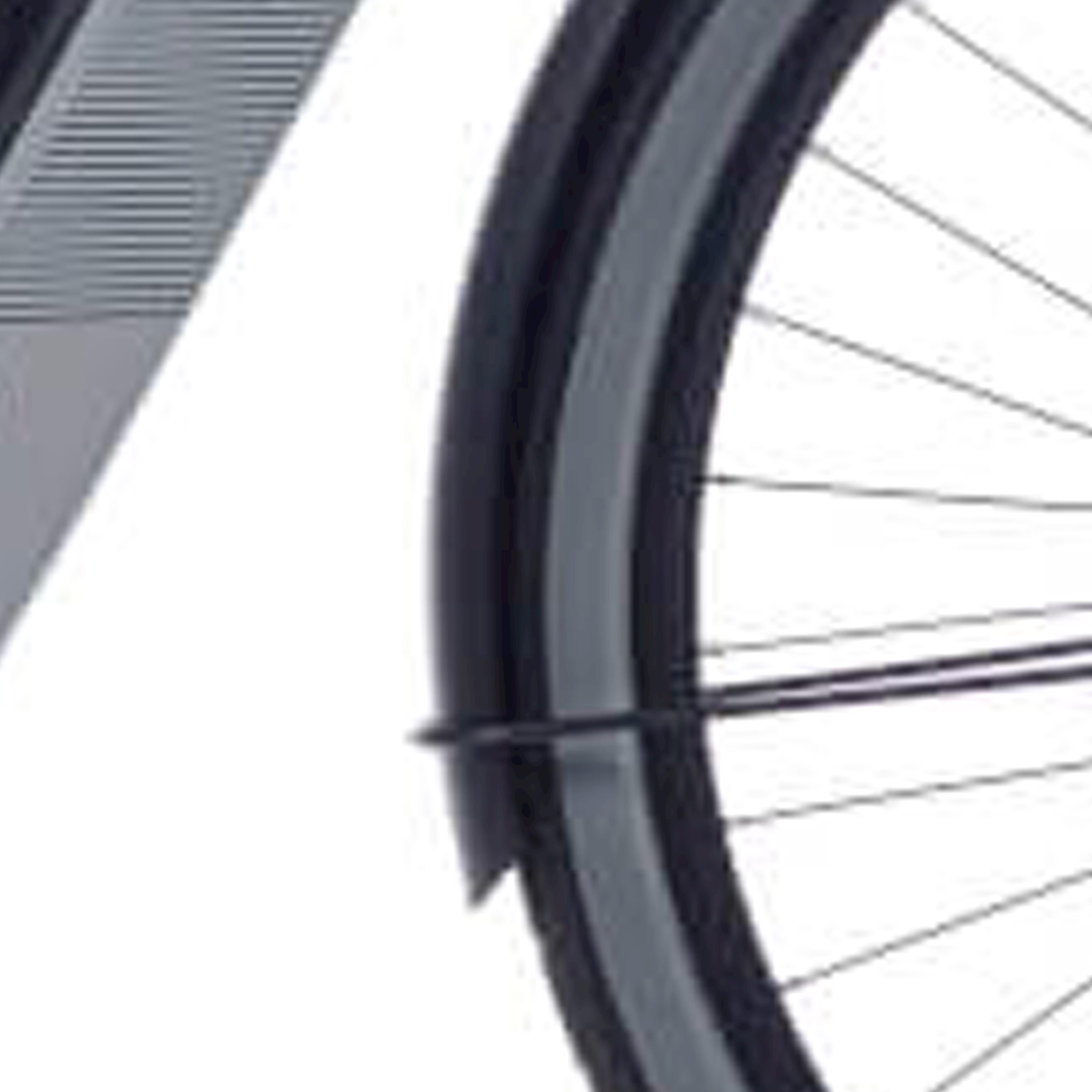 Cortina - Cortina Fender Pour Vélo De 28 Pouces En Blau Jet Black Matt - Garde-boue - Noir|violet - Decathlon