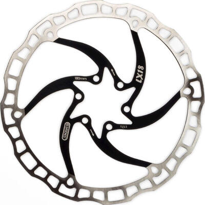 Elvedes remschijf one piece 180mm – 112g zwart