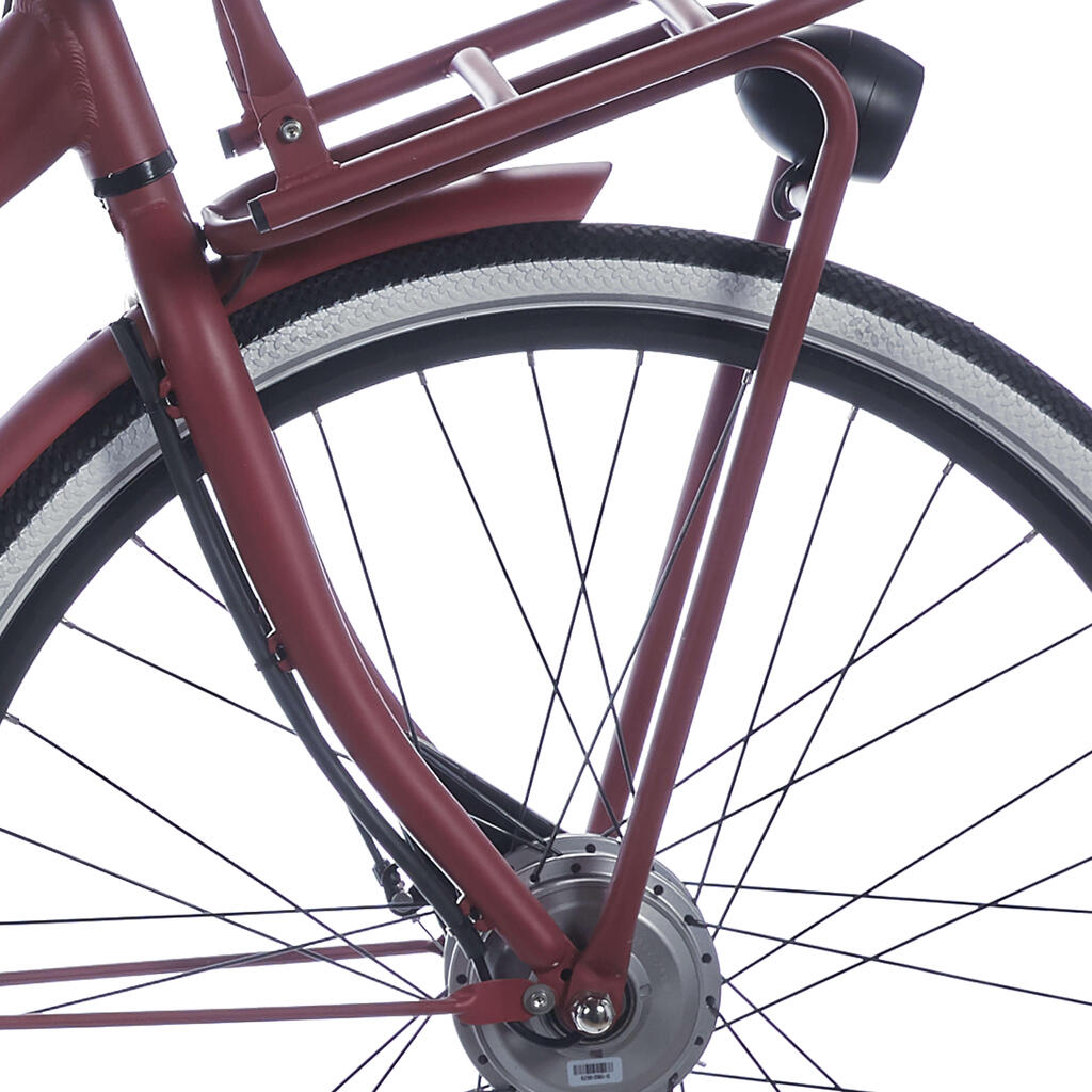 Cortina Front Carrier Basic Part 28 Inch Raspberry