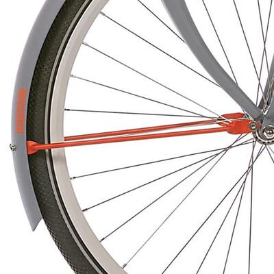 Cortina spatbordstang 28 u4 in reinorange matt - hoogwaardige kwaliteit