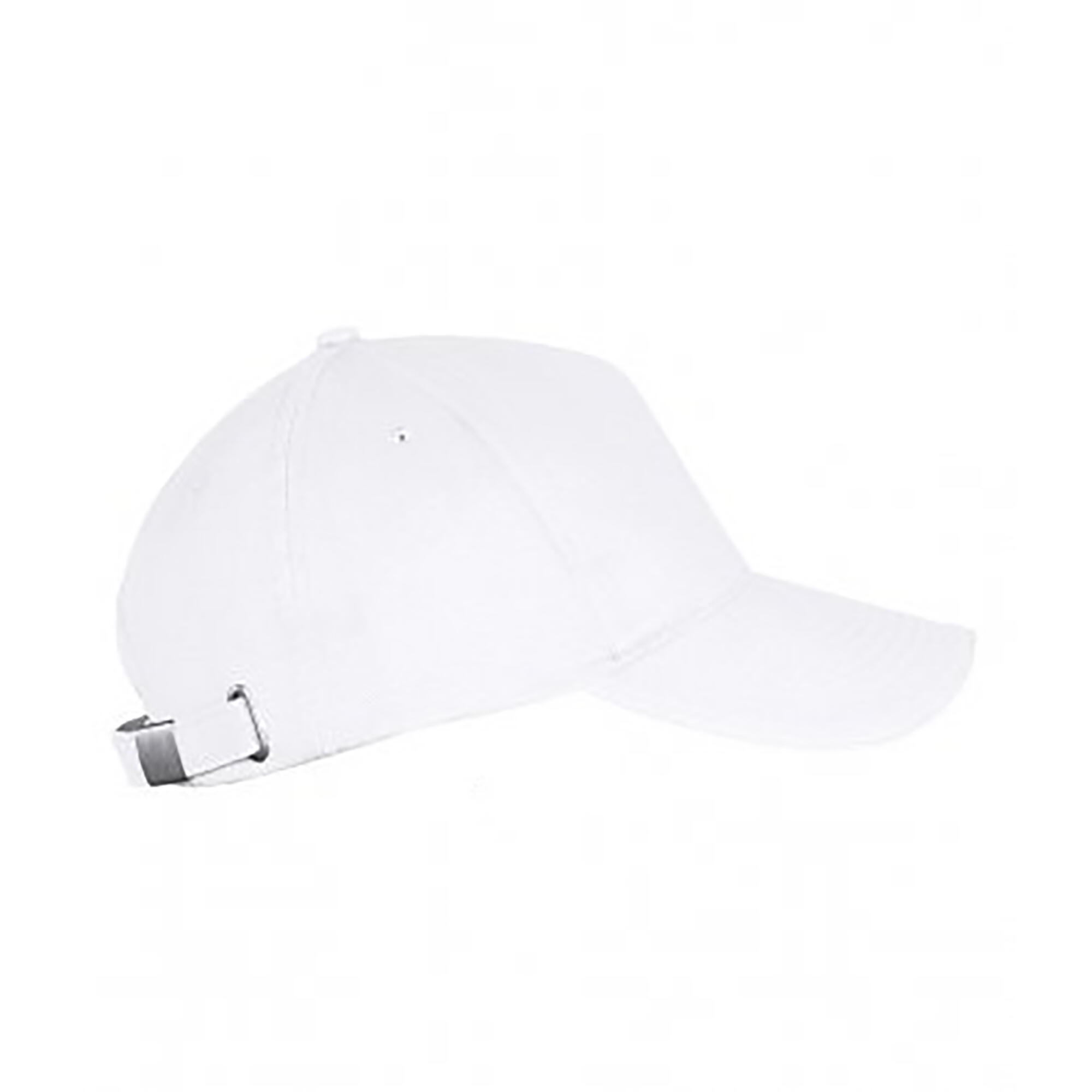 SOL'S Unisex Long Beach Cap (White)
