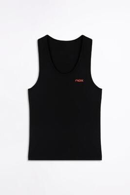 Camiseta tirantes mujer TEAM negro