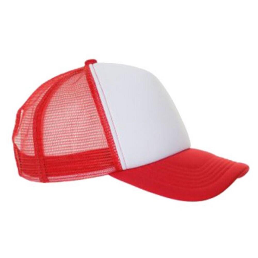 white / red