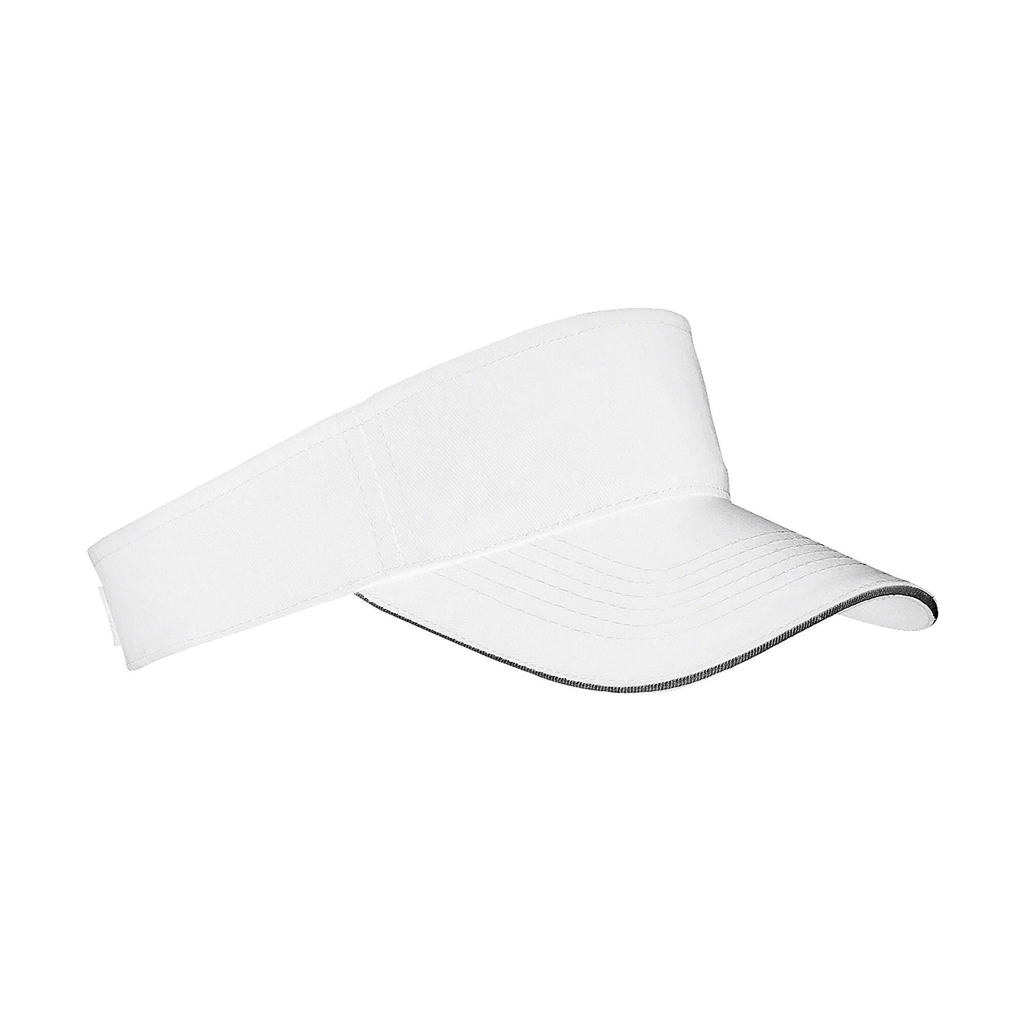 SOL'S Unisex Ace Sun Visor (White/Black)