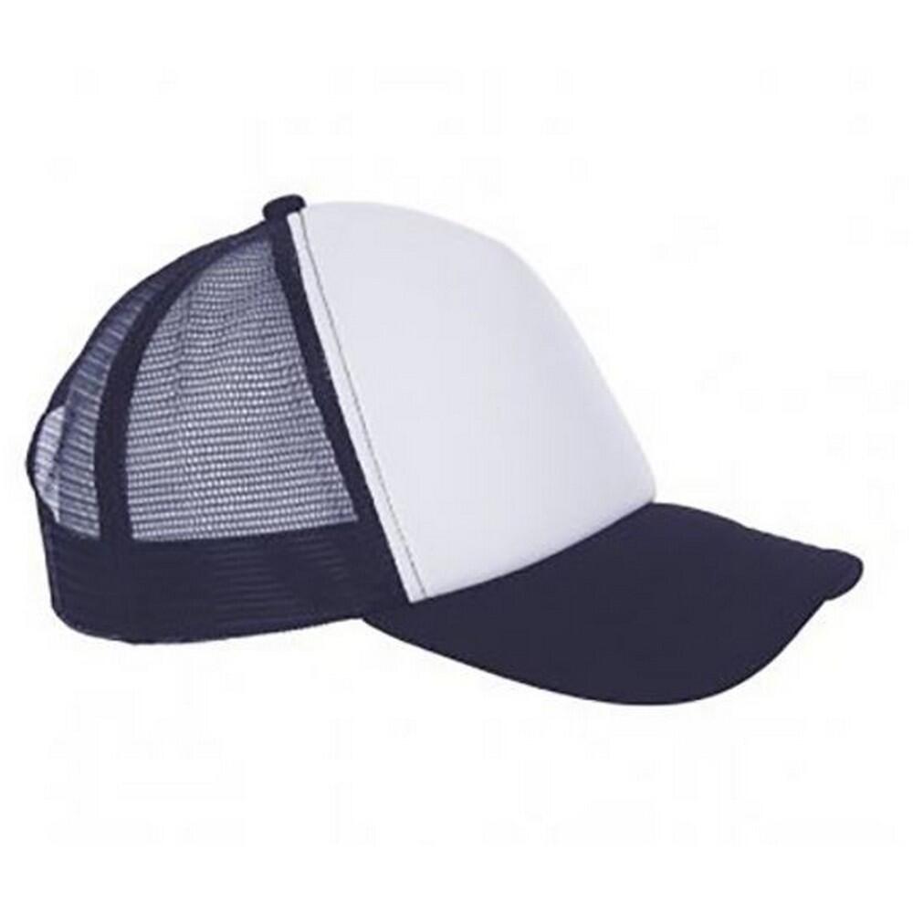 white / navy blue
