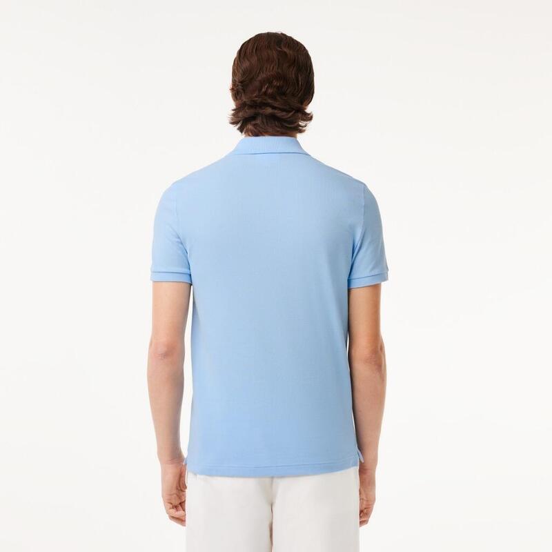 Lacoste Model L1212 Short Sleeved Ribbed Collar S Culoare Albastru