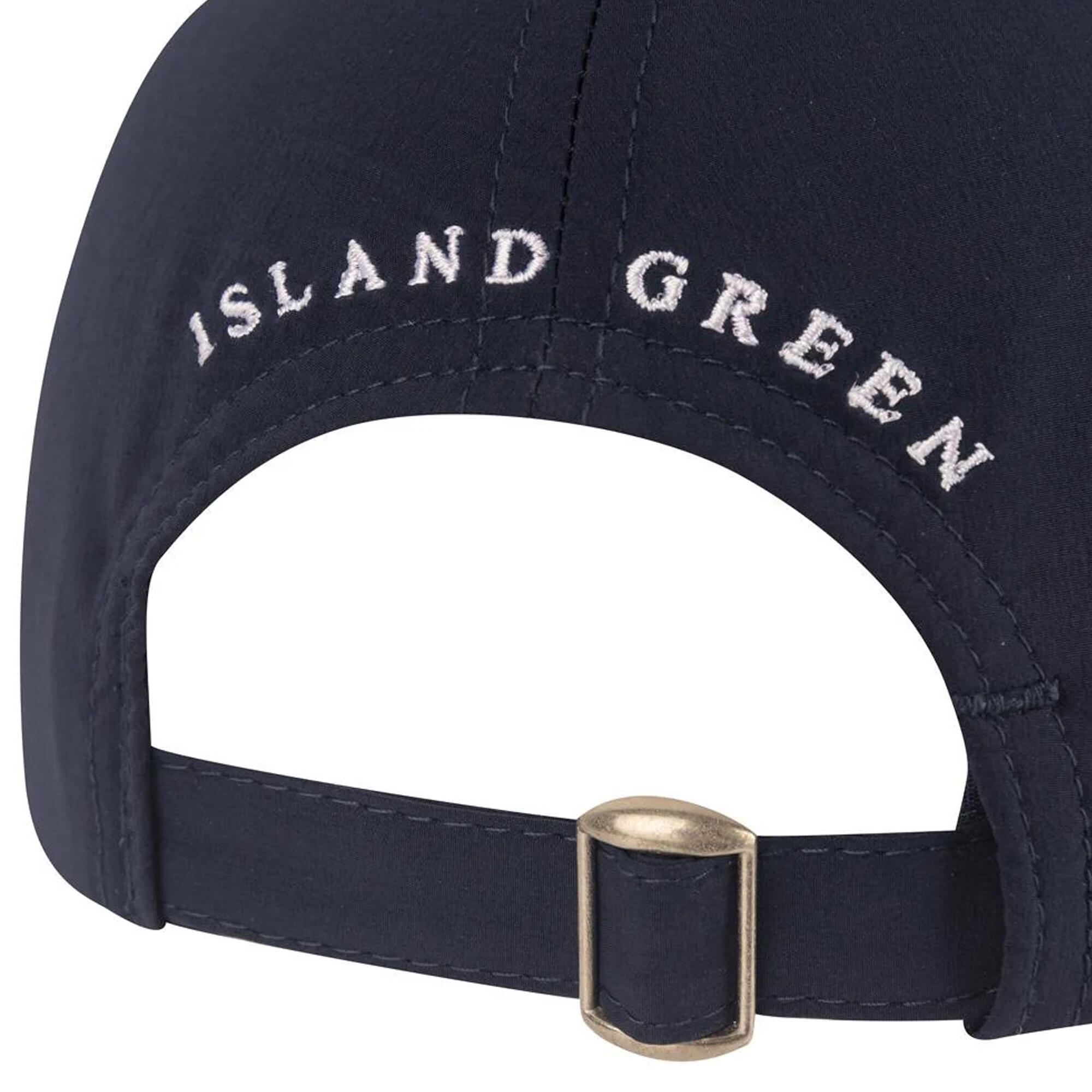 Womens/Ladies Diamante Logo Baseball Cap (Navy) 3/4