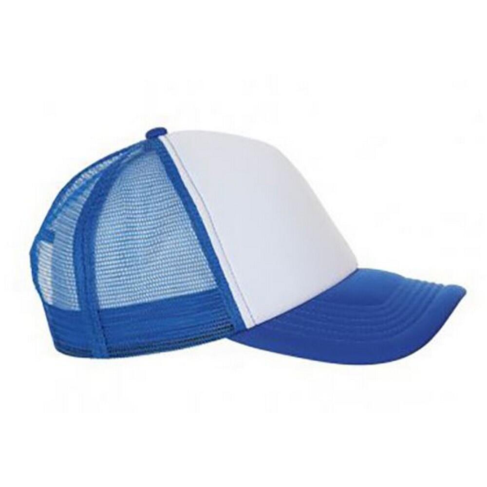 white / royal blue