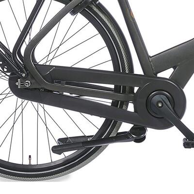 Cortina kettingkast xcero in mat zwart voor fiets