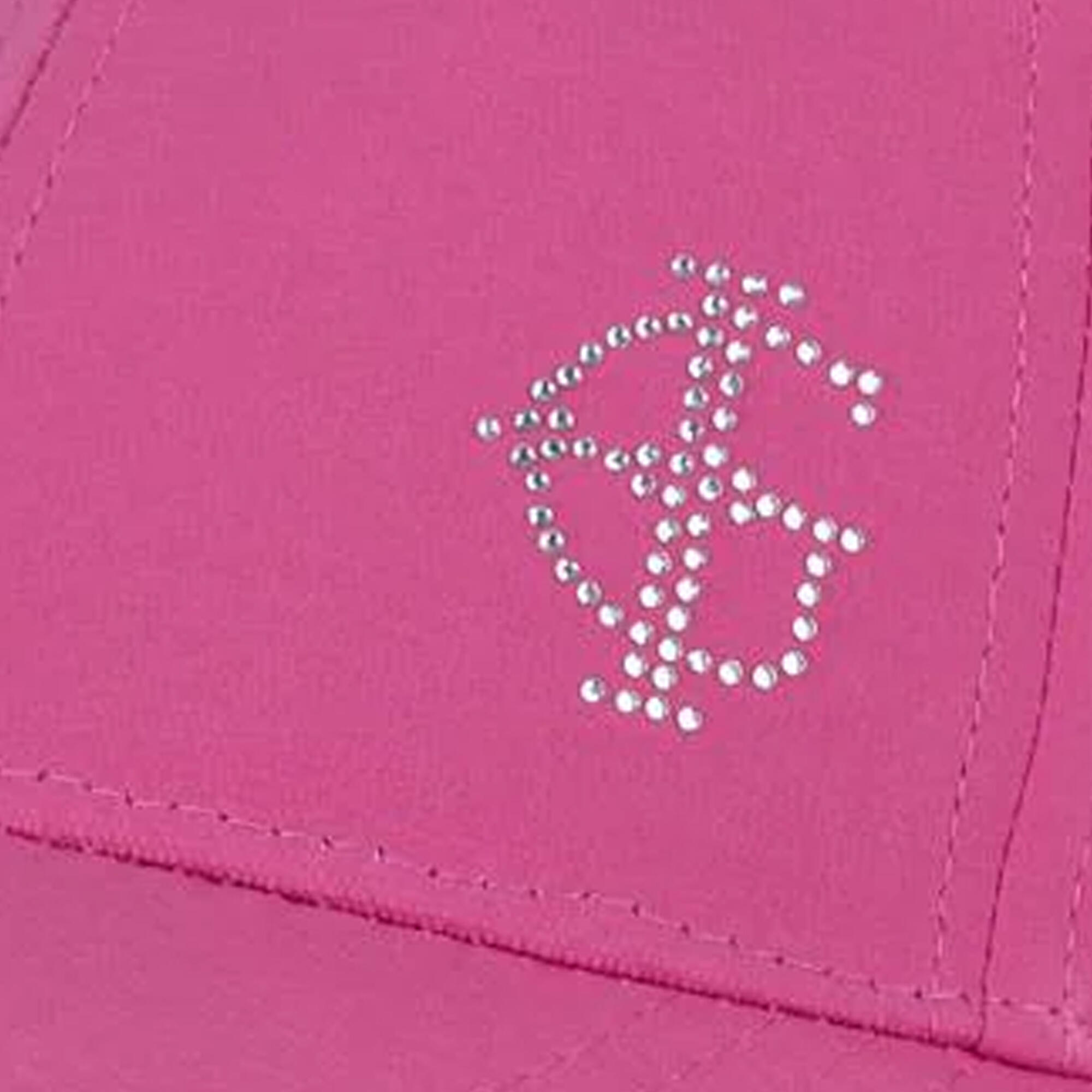 BaseballMütze Logo für Damen Pink 3/4