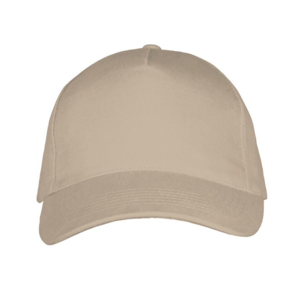Unisex Long Beach Cap (Beige) 2/4
