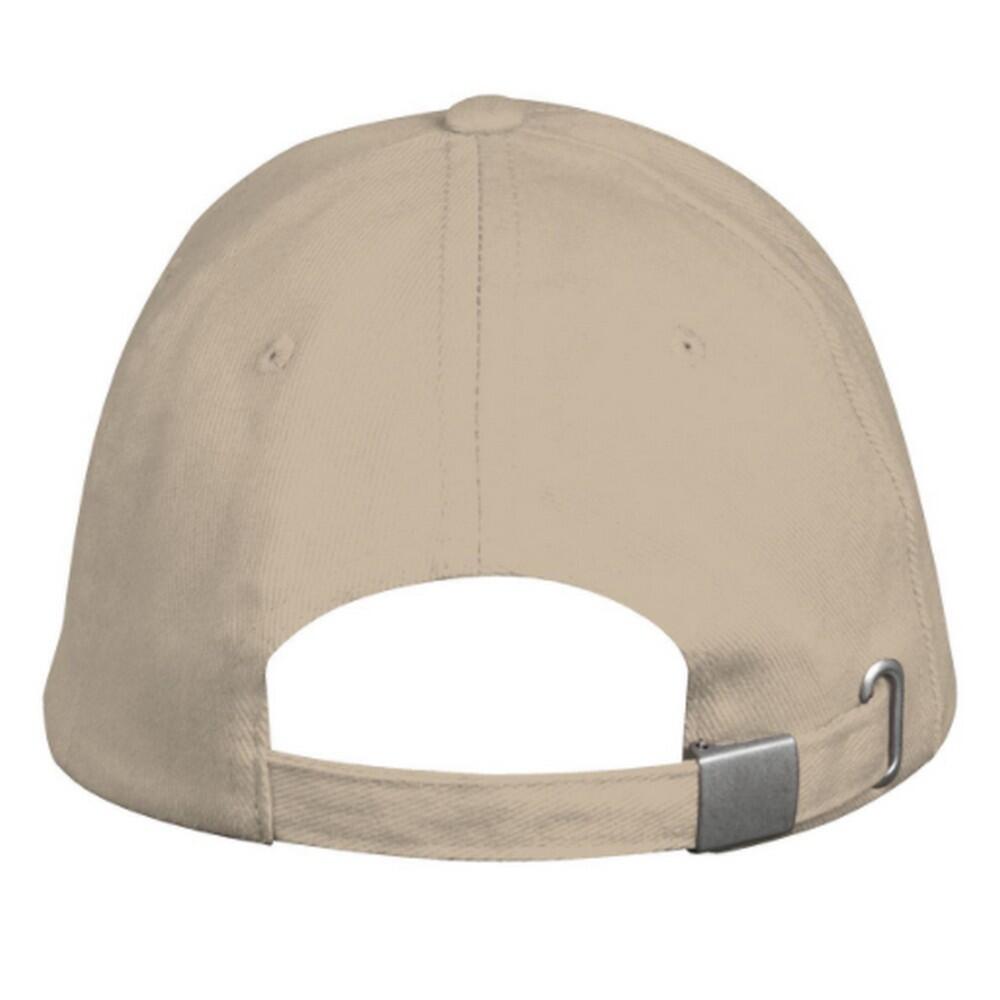 Unisex Long Beach Cap (Beige) 3/4