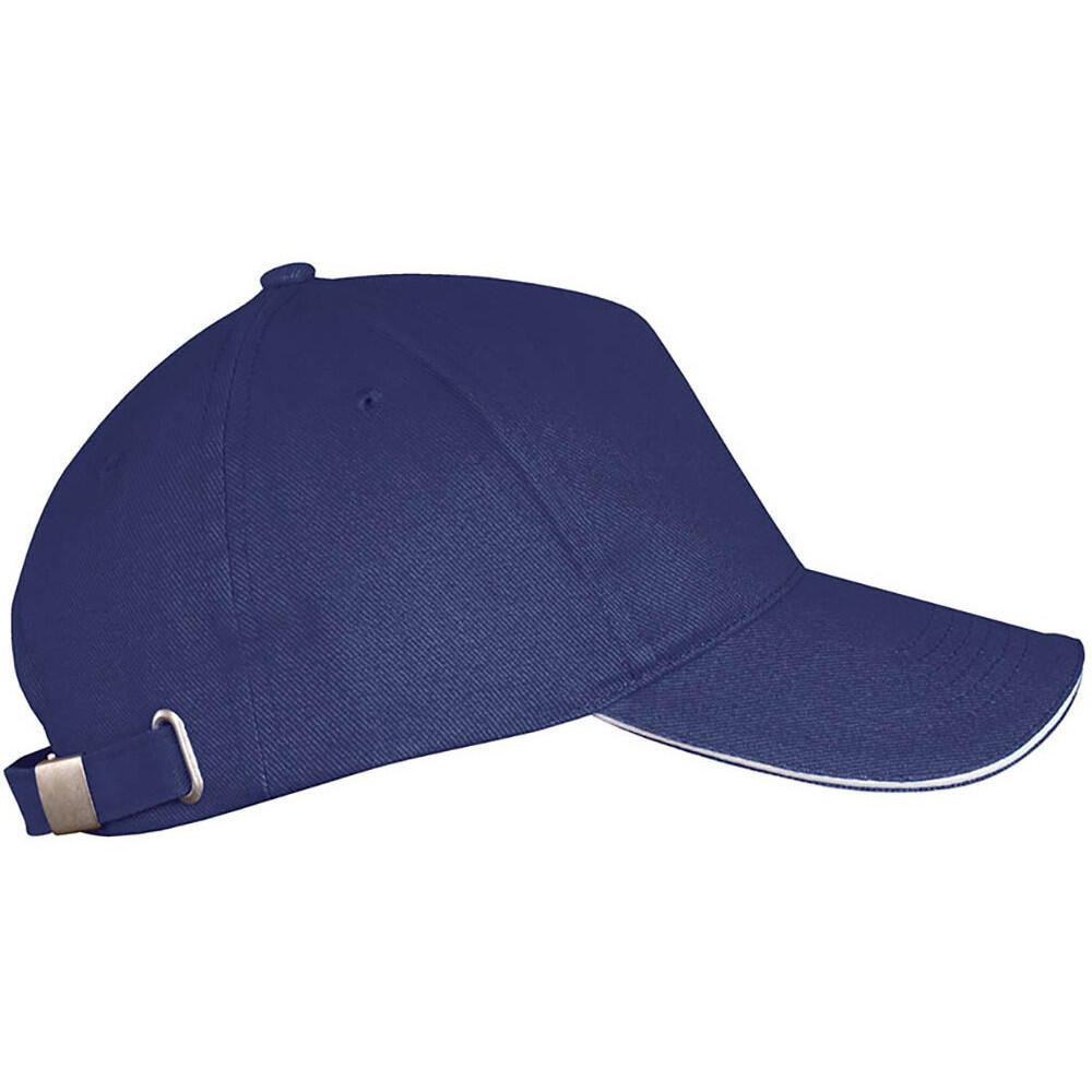 SOL'S Unisex Long Beach Cap (French Navy/White)