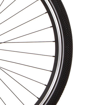 Cortina velg j19szr veiligheidslijn zwart mat