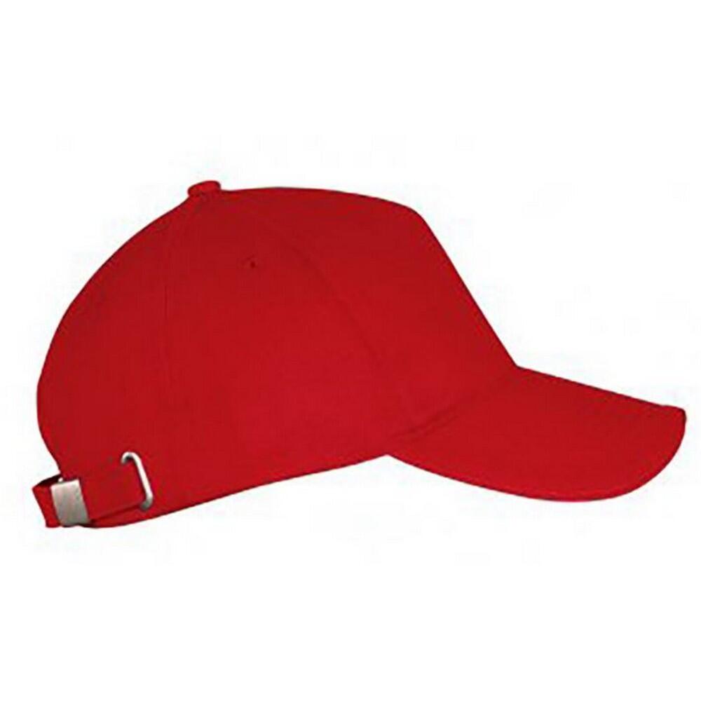 SOL'S Unisex Long Beach Cap (Red)