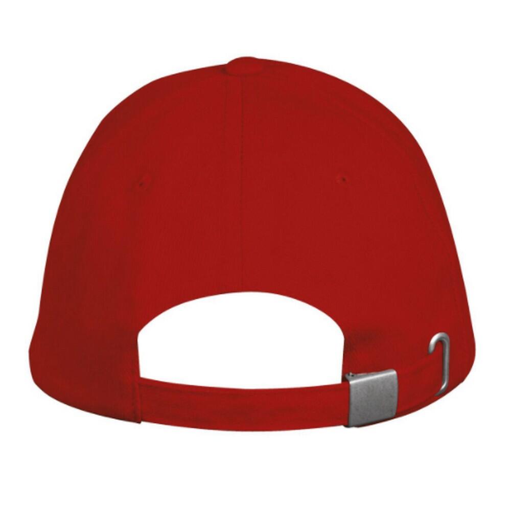 Unisex Long Beach Cap (Red) 2/4