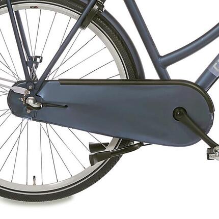 Cortina kettingkast U4 in matte blauwe lak met zwarte strip