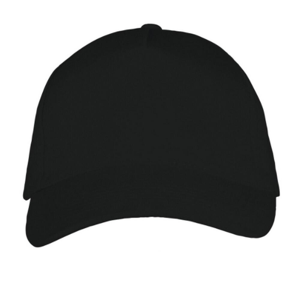 Unisex Long Beach Cap (Black) 3/4