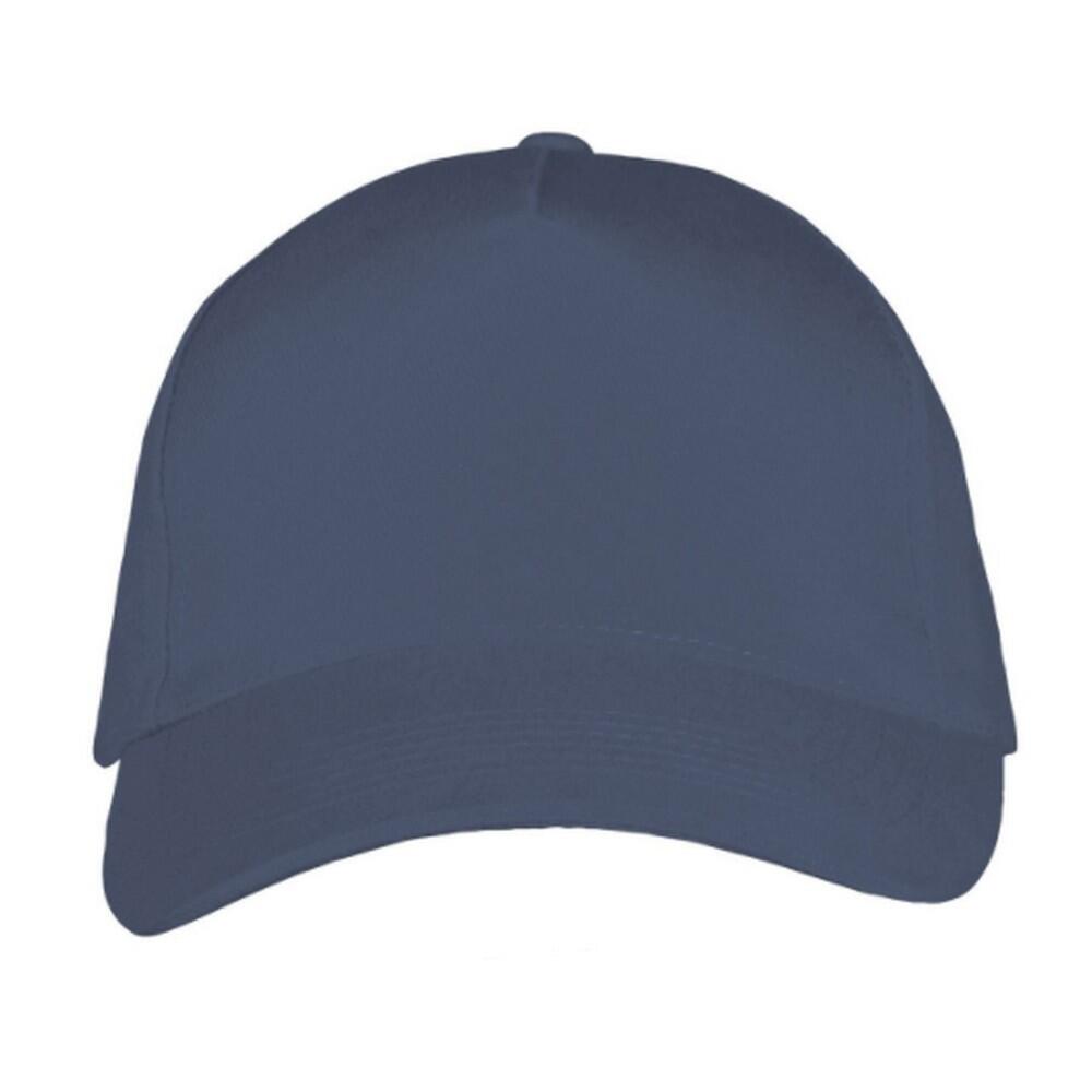 Unisex Long Beach Cap (Denim) 3/4