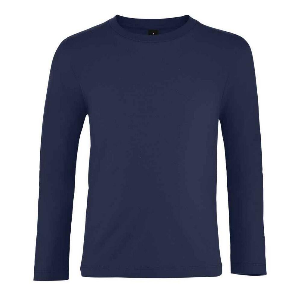 SOL'S Childrens/Kids Imperial LongSleeved TShirt (French Navy)