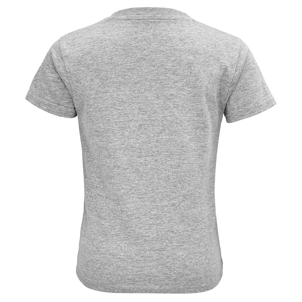 Childrens/Kids Crusader Marl TShirt (Grey) 2/5
