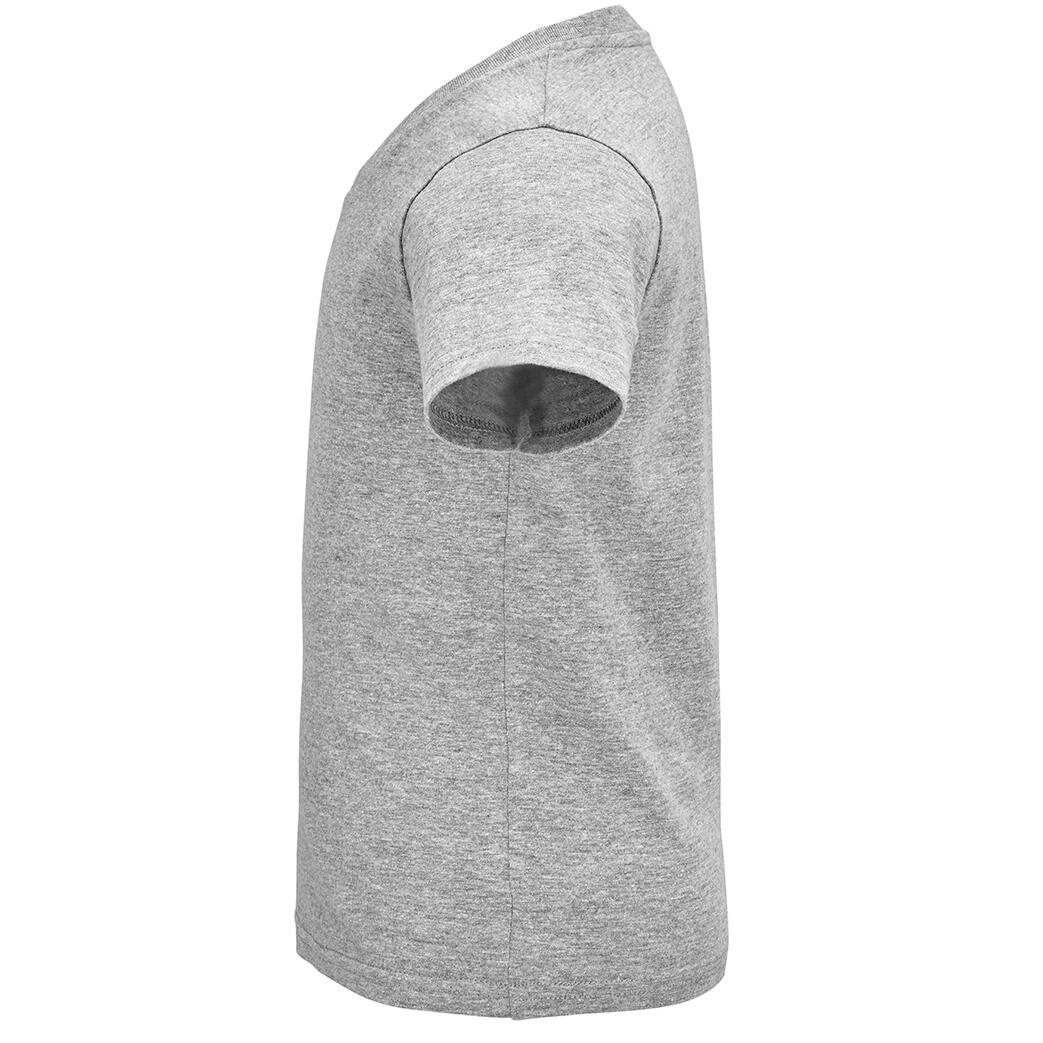 Childrens/Kids Crusader Marl TShirt (Grey) 3/5
