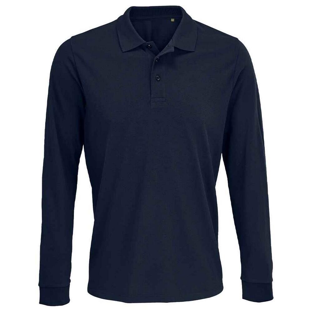 SOL'S Unisex Adult Prime Pique LongSleeved Polo Shirt (French Navy)