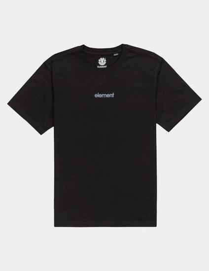 Camiseta de manga corta Hombre Element Simple logo Negro