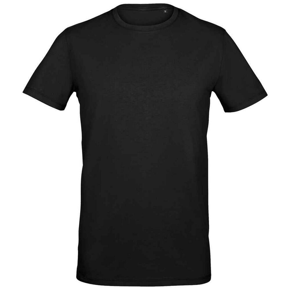 Mens Millenium TShirt (Deep Black)