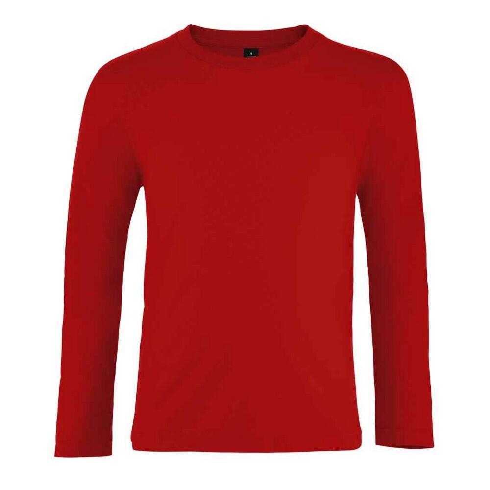 SOL'S Childrens/Kids Imperial LongSleeved TShirt (Red)