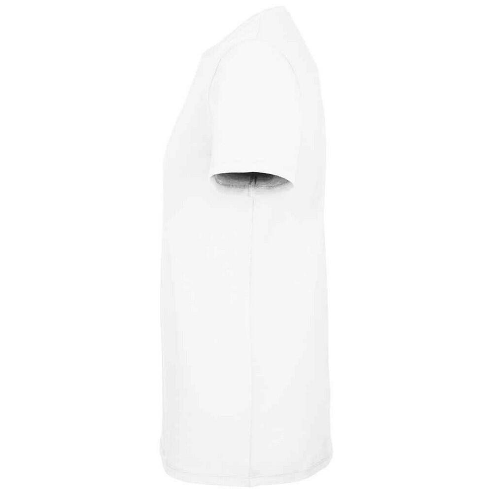 T-Shirt Millenium para homem (Branco) 3/4