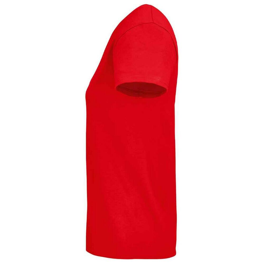 Womens/Ladies Pioneer TShirt (Red) 2/3