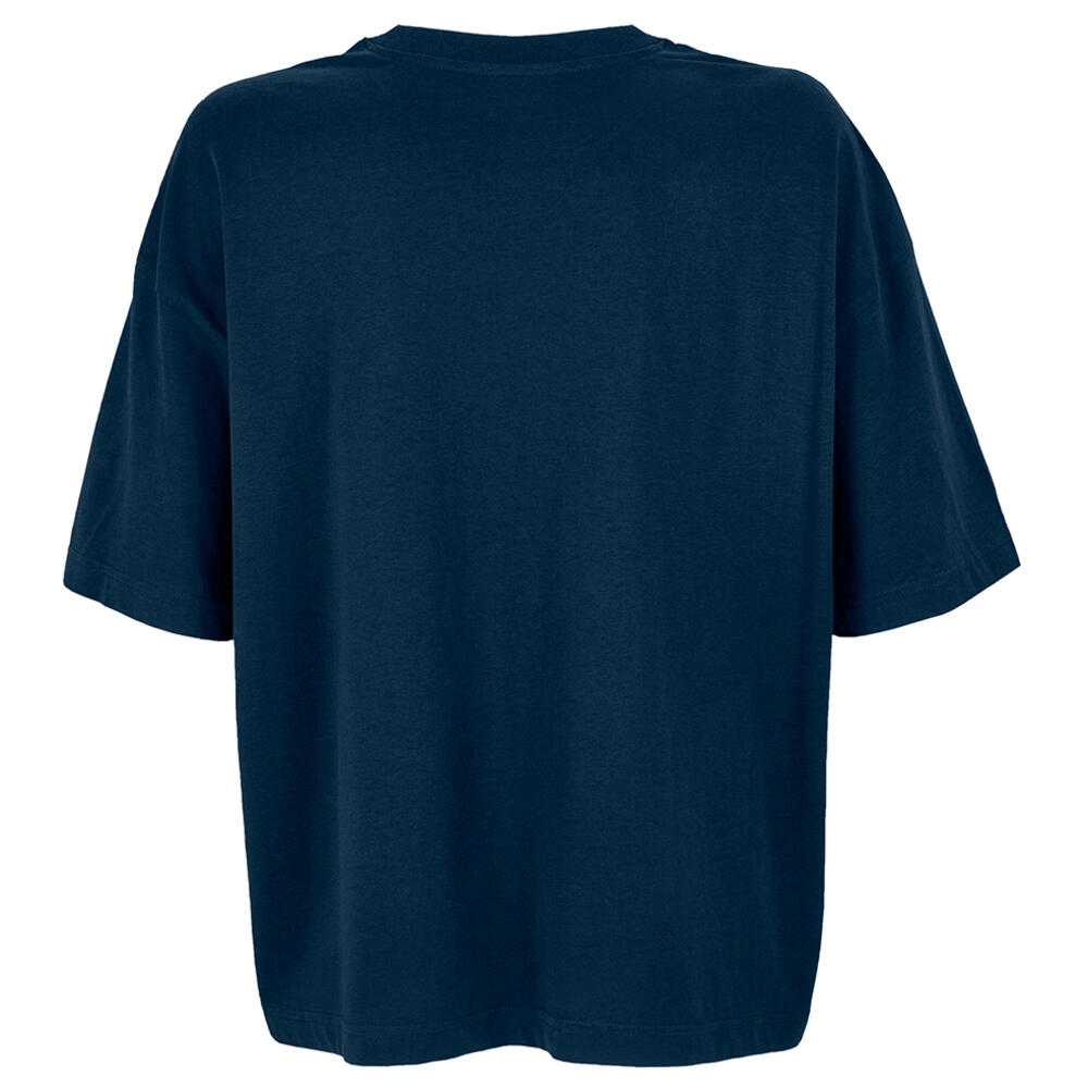 Womens/Ladies Boxy Oversized TShirt (French Navy) 2/5