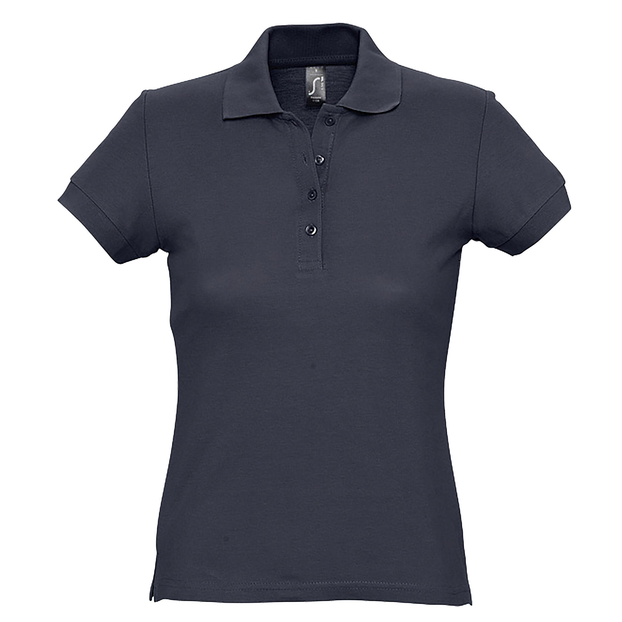 SOL'S Womens/Ladies Passion Pique Short Sleeve Polo Shirt (Navy)