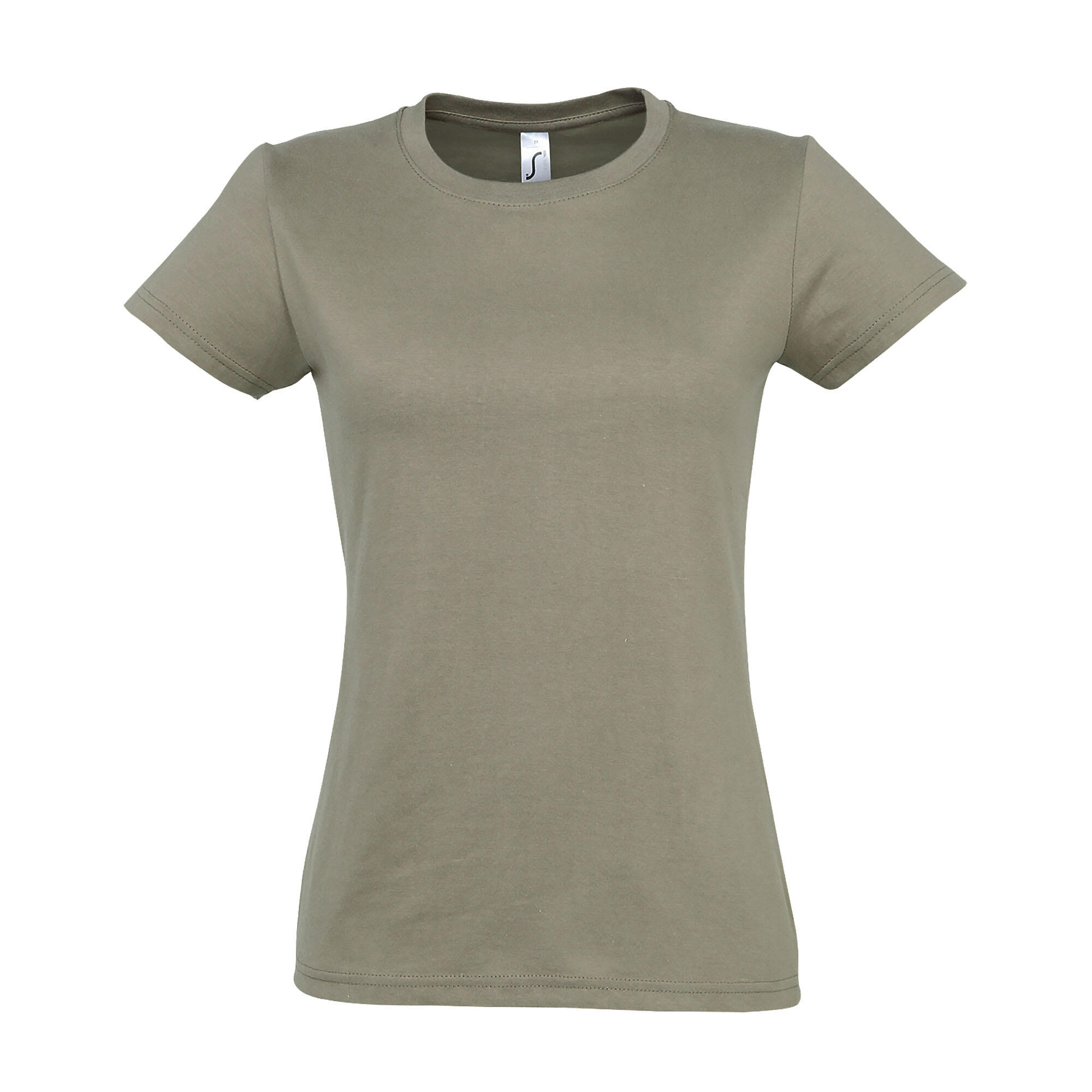 SOL'S Womens/Ladies Imperial ShortSleeved TShirt (Khaki)