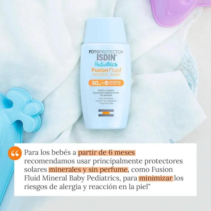 Protetor Solar Infantil Fluído Mineral FPS50+ 3/7