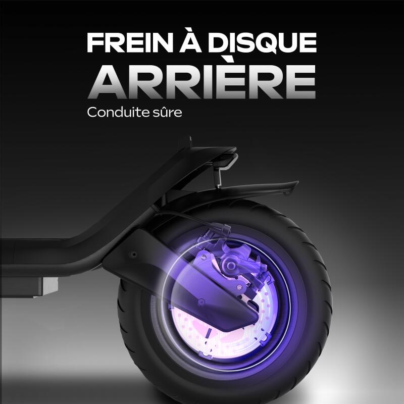 Ride 100 Pro 2 – Trottinette électrique 350W, 10", 35 km d'autonomie,