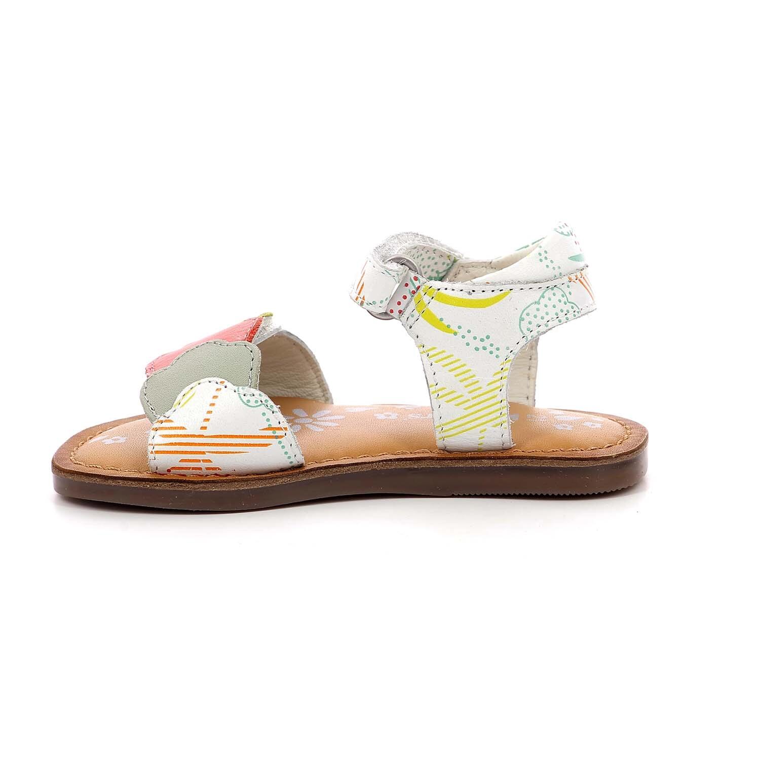 Sandały dziecięce Kickers DYASTAR BLANC SUNSHINE 2/5
