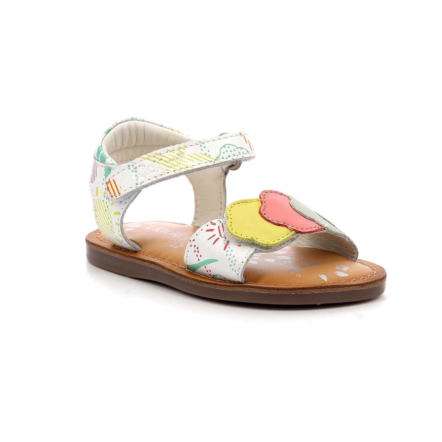 Sandały dziecięce Kickers DYASTAR BLANC SUNSHINE 3/5