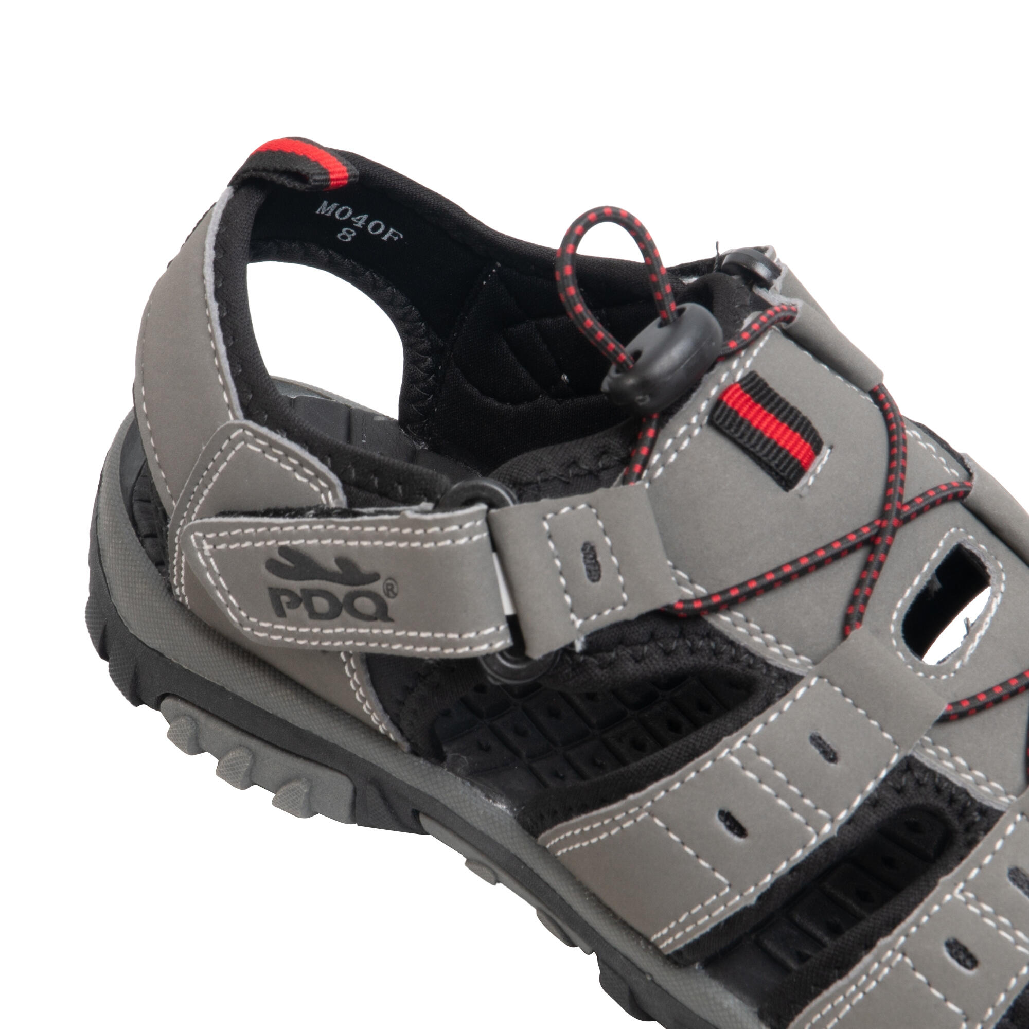 Sandali Sportivi Uomo PDQ Grigio/Rosso 4/4