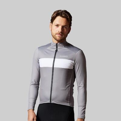 Giacca da ciclismo Thermo Fleece Antivento e idrorepellente Abbigliamento da
